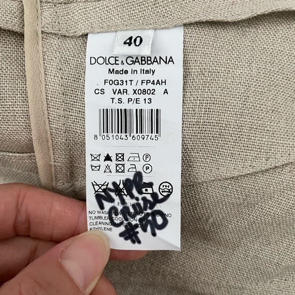 Dolce & Gabbana Resort Floral Print Linen Coat Dress NWT - Picture 5 of 6